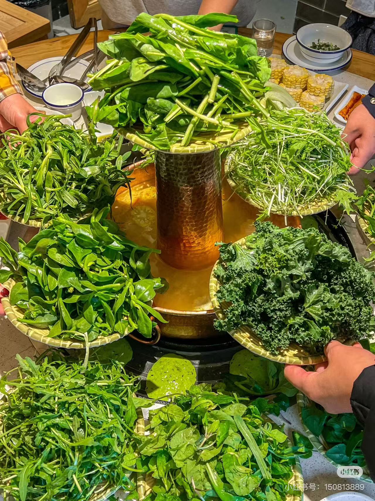 生态野菜铜火锅