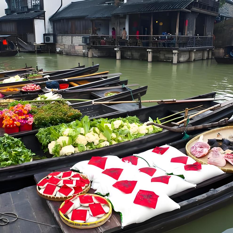 六国水上集市 六国水上集市