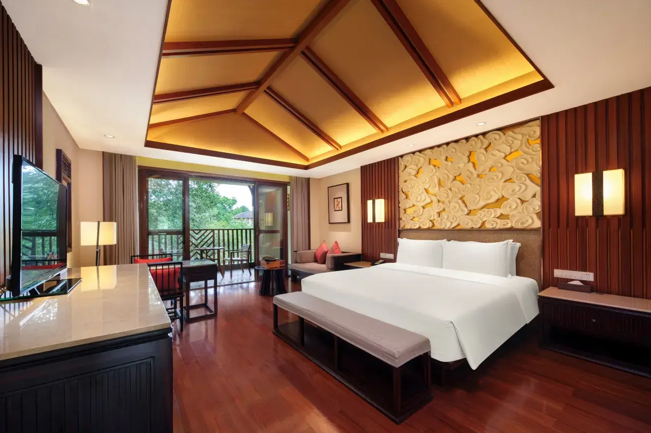 豪华园景大床房